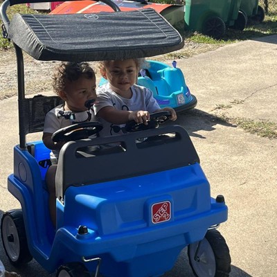 Step2 Voiture à pousser pour enfants deux places SUV Bleu