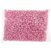 John Bead 1000 Pieces 9mm Plastic Crow Beads Pink Pony Bead for DIY Arts and Crafts Making Supplies - 3 of 3