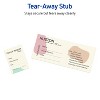 Avery Printable Rectangle Tickets, 2-3/4" x 8-1/2", Matte Ivory Cardstock, Laser/Inkjet, 40 Total - 4 of 4