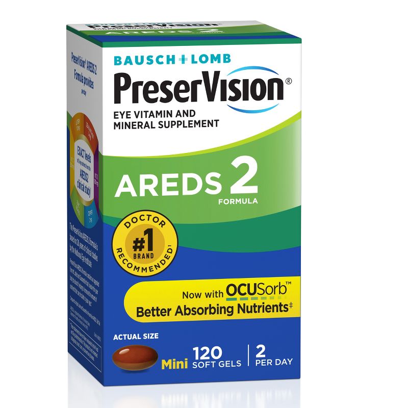 Preservision Areds 2 Eye Vitamin and Mineral Softgels - 120ct, 6 of 8