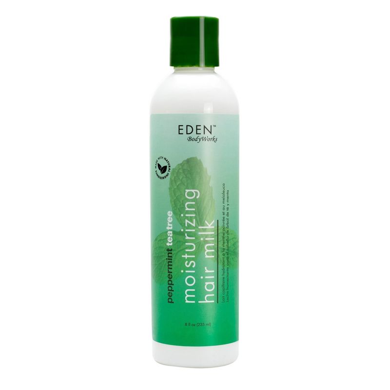 Eden Body Works Peppermint Tea Tree Hair Milk - 8 fl oz, 1 of 8