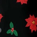 black poinsettia
