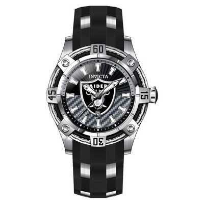 Invicta 42066 Men's NFL Las Vegas Raiders Grey, Black Dial Watch