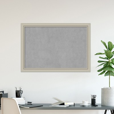 Romano Silver Framed Magnetic Board with Steel Surface