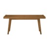 Plank+Beam Entryway Bench, Solid Wood End of Bed Bench for Bedroom, Hallway, Porch, 41.25” - 3 of 4