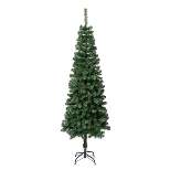 National Tree Company First Traditions Unlit Slim Linden Spruce Artificial Christmas Tree
