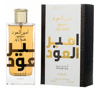 Lattafa Ameer Al Oudh Intense Oud, 3.4 oz EDP Spray for Unisex