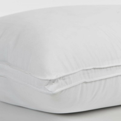 King Size White Hypoallergenic Polyester Down Alternative Pillows, Set of 4