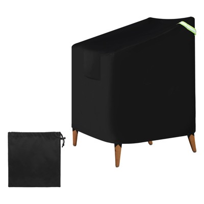 Unique Bargains 600D Oxford Waterproof Outdoor Protection Chair Cover 1 Pc
