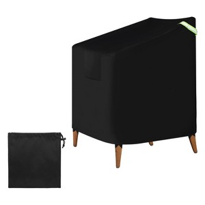 Unique Bargains 600D Oxford Waterproof Outdoor Protection Chair Cover 1 Pc - 1 of 3