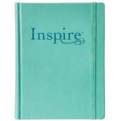 Inspire Bible-NLT-Elastic Band Closure - (Inspire: Full Size) (Leather Bound)