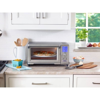 Chef's Stainless Steel Digital Convection Toaster Oven with LCD Display