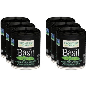 Frontier Herb Spice Basil Mini - Pack of 6 - 0.1  OZ - 1 of 2
