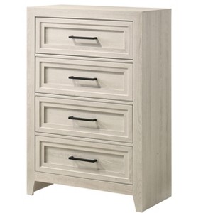 Sapphtopaz Modern Dresser with Drawers & Handle Closet Organizers and Storage with Sturdy Frame Chest of Drawers for Bedroom,Entryway - 1 of 4