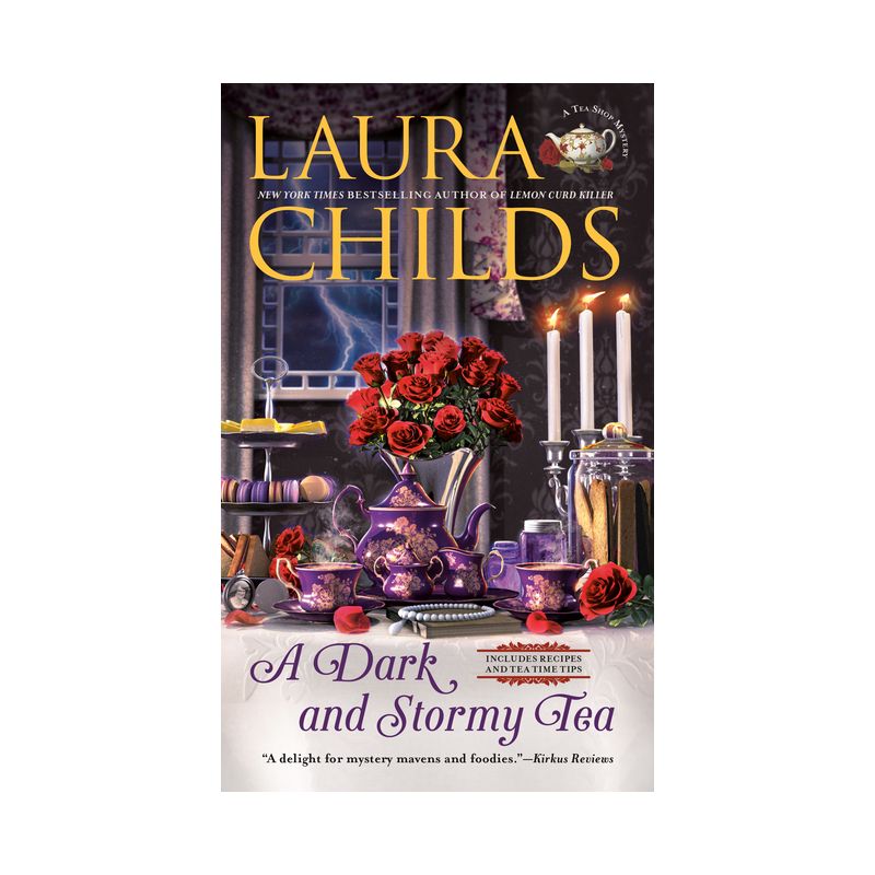 A Dark and Stormy Tea - (Tea Shop Mystery) by  Laura Childs (Paperback), 1 of 2