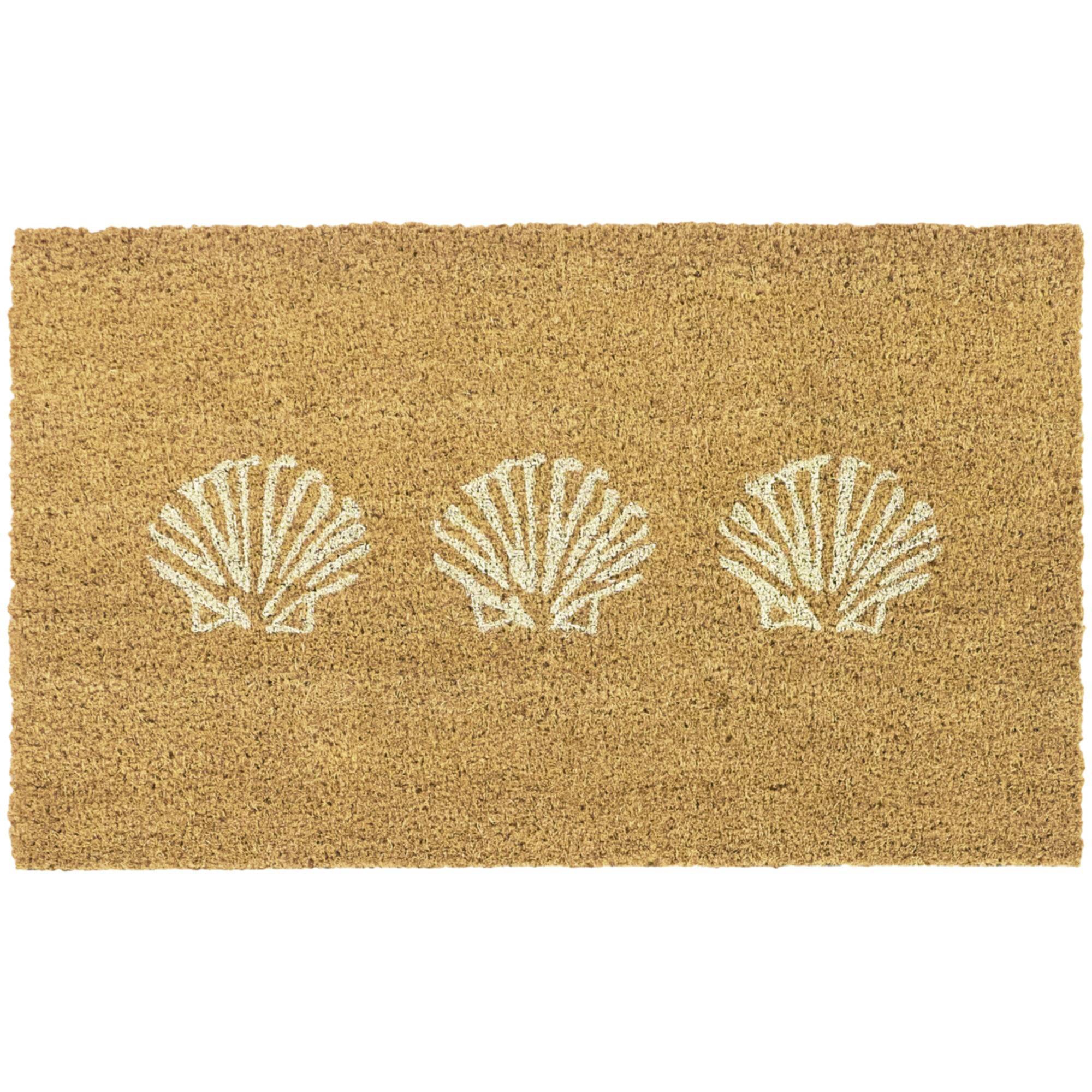 Balta Rugs 1'5"x2'5" Seashell Natural Papilio Coir Doormat