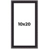 PosterPalooza | Panoramic Antique Red Picture Frame - UV Acrylic, Foam Board Backing, Hanging Hardware - 2 of 4