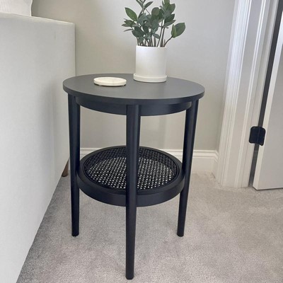 Wood & Steel Accent Side Table - Natural/black - Hearth & Hand™ With  Magnolia : Target