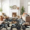 World Rug Gallery Beige Multi Garden Floral Indoor Area Rug - 2 of 4