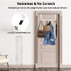 LunaLulinlk Over The Door Hooks with 12 Coat Hooks, Over The Door Towel Rack Door Hanger Hook for Hanging Clothes, Coats, Towels White - 4 of 4