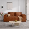 Racxily 75'' Modern Loveseat Sofa, No Assembly Required Comfy Deep Seat Couches 1 pcs for Living Room, Bedroom, Apartment - 2 of 4