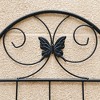 MOEPISY 2 Pack Metal Garden Trellis 71 inch x 19.7 inch Rustproof Trellis for Climbing Plants Black - 4 of 4