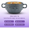 18oz 4pk Stoneware Soup Bowls With Handles - Certified International :  Target