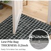 Geometric Area Rug - Non-Slip Washable Low-Pile Indoor Carpet for Living Room Bedroom Nursery Kitchen Dining Room - 4 of 4