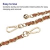 Unique Bargains Iron Adjustable Removable Thin Handbag Purse Chain Strap - 3 of 4