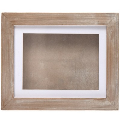 The Lakeside Collection Interchangeable Artwork Frame With Storage 5" x 7", 8.5" x 11", 9" x 12" - 9" x 12" Wood