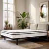 Luck Live 10in King Euro Top hybrid gel foam mattress with 7-zone individually wrapped coils, medium firmness oversized mattress for pressure relief - 2 of 4