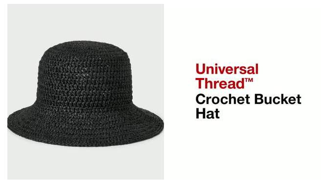 Crochet Bucket Hat - Universal Thread™, 2 of 6, play video