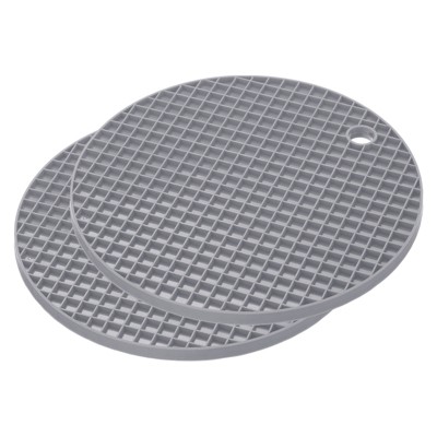 CATTITUDE Pretzel-Shaped Heat-Resistant Silicone Trivet - Non...