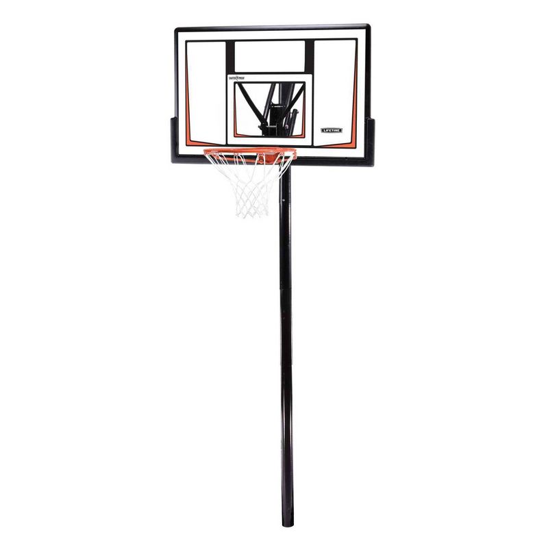 Lifetime 50&#34; Adjustable In-Ground Basketball Hoop, 1 of 9
