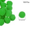 Unique Bargains Home Crafts Project DIY Polyester Felt Balls Beads 100 Pcs - 2 of 4