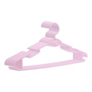 REGALWOVEN Non-Slip Durable Space Saving 360-degree Clothes Hangers 10 Pcs - 1 of 4