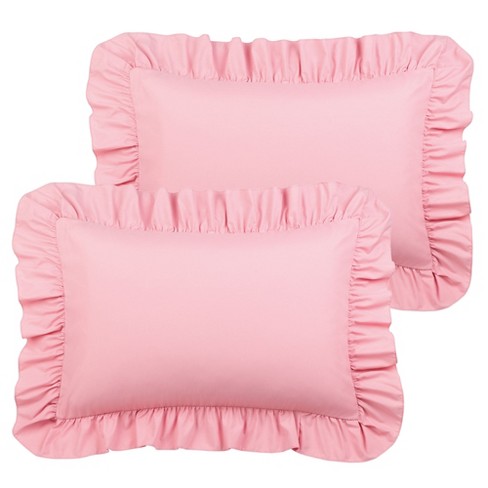 Jolie Ruffled Standard Pillow Case Set of 2 21x26+4 VHC Brands