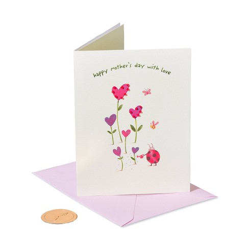 Mothers Day Card With Love Ladybug Papyrus Target