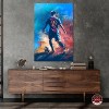 Notoriart Bold and Colorful Soccer Player Soccer Wall Art Unframed - 2 of 4