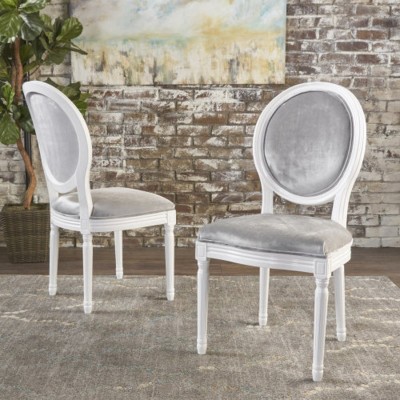 Upholstered Dining Chairs Set of 2, Solid Wood Dining Chairs with Backrest,Cushion Dining Chairs for Kitchen or Dining Room-Maison Boucle