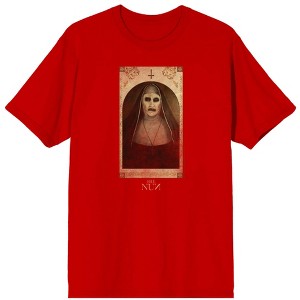 The Nun Scary Demon Face Woman Men's Short Sleeve Tee - 1 of 2