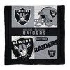 NFL Las Vegas Raiders Block Logo Queen Bed in a Bag - 3pc - 2 of 3