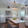 LLHZSY Modern Drum Crystal Chandelier Kitchen Island Pendant Light for Dining Room - W19 7/10" - 4 of 4