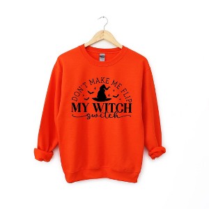 Simply Sage Market Women's Graphic Sweatshirt Witch Switch - 1 of 4