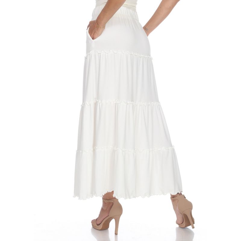 Whitemark Tiered Maxi Skirt, 3 of 6