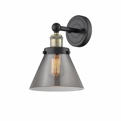 Cone - 1 Light Wall Sconce In Industrial Style-11.5 Inches Tall and 7.75 Inches Wide