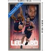Trends International NBA Los Angeles Clippers - Kawhi Leonard 25 Framed Wall Poster Prints - 3 of 4
