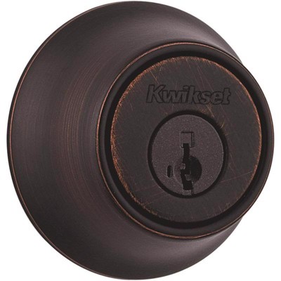 Venetian Bronze Single Cylinder Deadbolt Door Lock