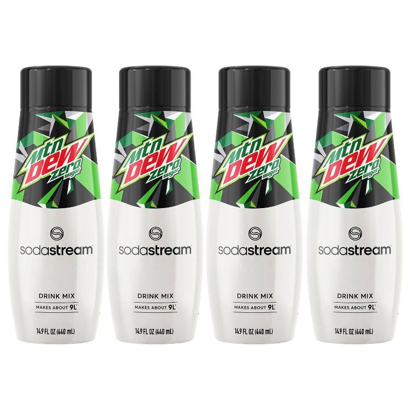 SodaStream Mountain Dew Zero Sugar Drink Mix 4pk, 1 of 11