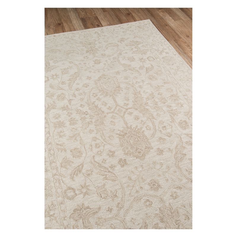 3&#39;6&#34;x5&#39;6&#34; Floral Tufted Accent Rug Beige - Momeni, 4 of 6